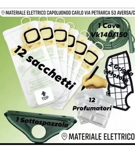 Sacchetti folletto 140 - sacchetti,