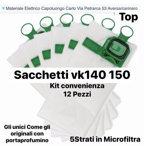 Sacchetti folletto vk140 vk150 - sacchetti,