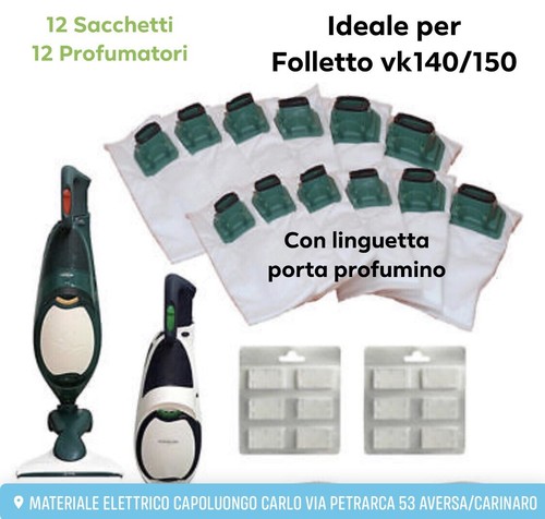 Folletto sacchetti vk140 - folletto,