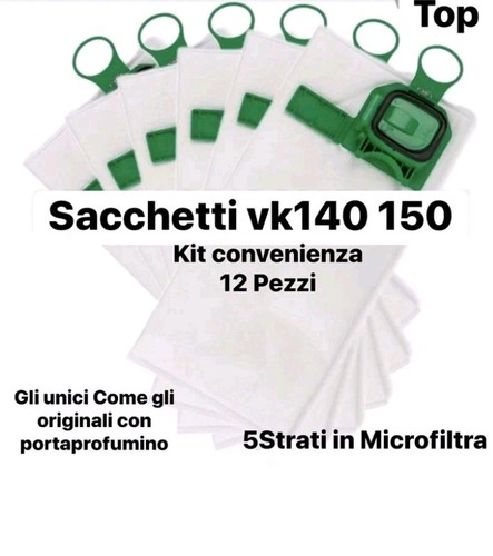 Sacchetti folletto vk140 vk - sacchetti,