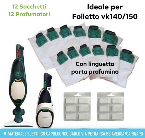 Folletto sacchetti vk140 150 - sacchetti, vk140/150