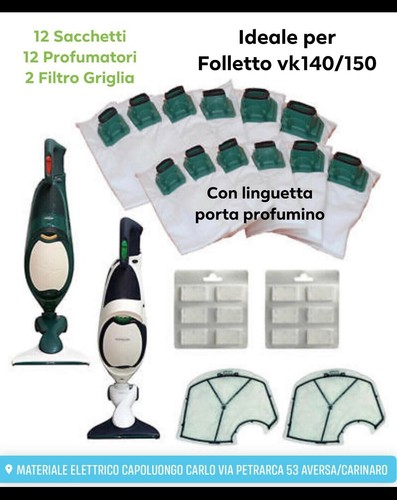 Sacchetti folletto 140 - sacchetti,