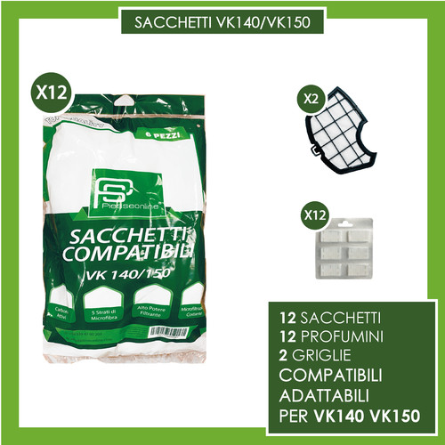 Kit vorwerk folletto per - folletto, vk140