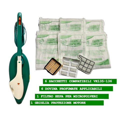 Sacchetti folletto vk135 - sacchetti,